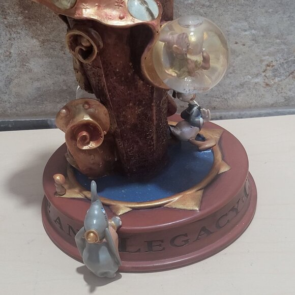 Walt Disney Mickey Mouse 100th Year Celebrating A Legacy Water Globe Statue - Picture 11 of 16